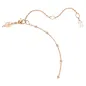 Collana a Y Imber, Finitura Oro Rosa 18K Donna Swarovski