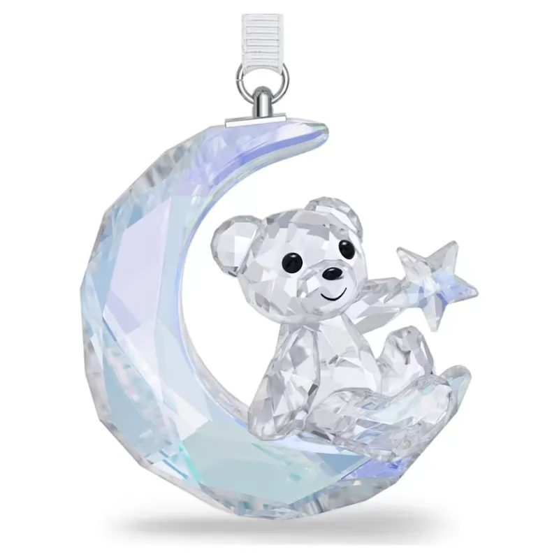 Orsetto Kris Decorazione Luna Swarovski Orsetto Kris Decorazione Luna Swarovski