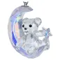 Orsetto Kris Decorazione Luna Swarovski Orsetto Kris Decorazione Luna Swarovski
