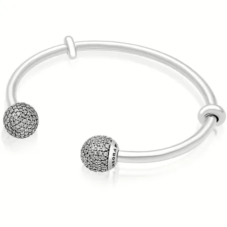 Bracciale rigido aperto con pavé di zirconi Donna Pandora - category_name - XDMG De Marchi Gianotti