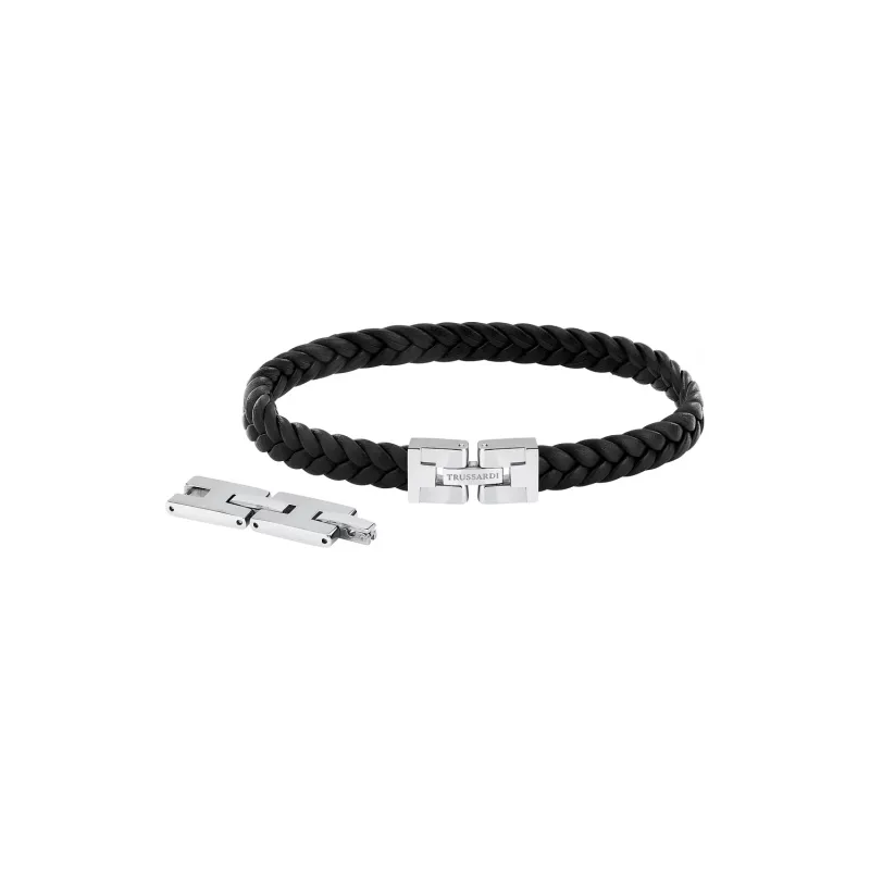 Bracciale T-Steel Catena Ovale Bicolore TJAXV38 Uomo Trussardi Bracciale T-Steel Catena Ovale Bicolore TJAXV38 Uomo Trussardi