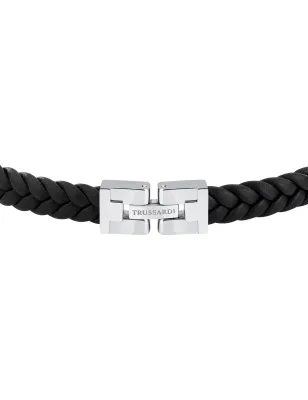 Bracciale T-Steel Catena Ovale Bicolore TJAXV38 Uomo Trussardi