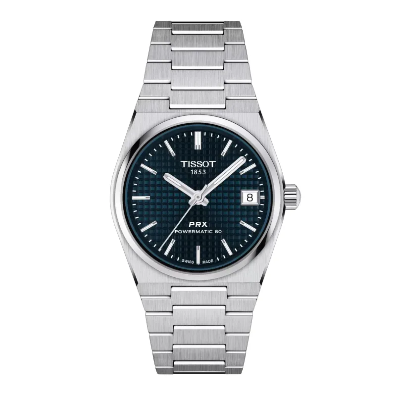 Orologio PRX Powermatic 80 Blu 35mm T1372071104100 Donna Tissot Orologio PRX Powermatic 80 Blu 35mm T1372071104100 Donna Tissot