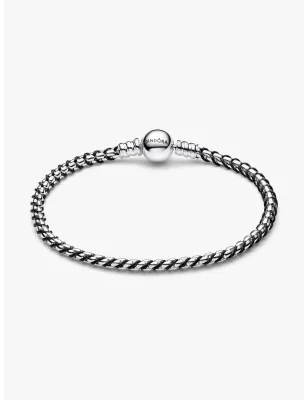 Bracciale Intreccio Tessuto Nero cm.17 Donna Pandora