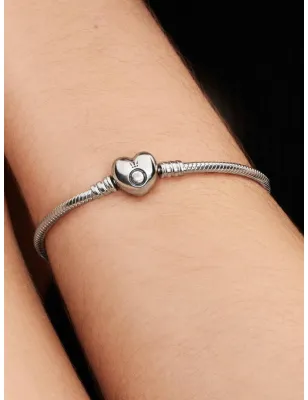 Bracciale Moments con Chiusura a Cuore cm.17 Donna Pandora - category_name - XDMG De Marchi Gianotti