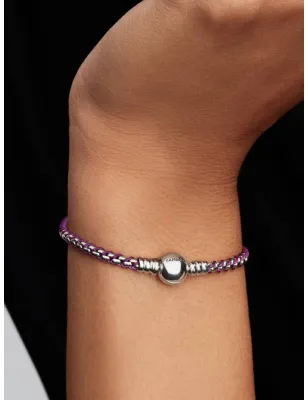 Bracciale Intreccio Tessuto Viola cm.18 Donna Pandora - category_name - XDMG De Marchi Gianotti