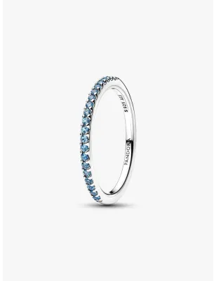 Anello Pavè Fascia Sottile Azzurro mis.52 Donna Pandora - category_name - XDMG De Marchi Gianotti