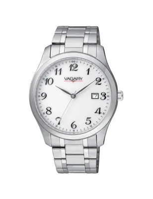 Orologio Bianco Numeri Arabi 38.5mm IH5-015-11 Uomo Vagary - category_name - XDMG De Marchi Gianotti