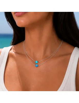 Girocollo Semino d'Amore Le Bleu Mediterraneo Donna Rossoprezioso - category_name - XDMG De Marchi Gianotti