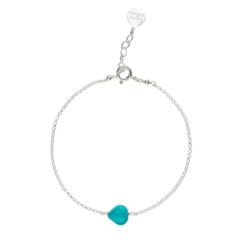Bracciale Semino d'Amore Le Bleu Turchese Donna Rossoprezioso Bracciale Semino d'Amore Le Bleu Turchese Donna Rossoprezioso