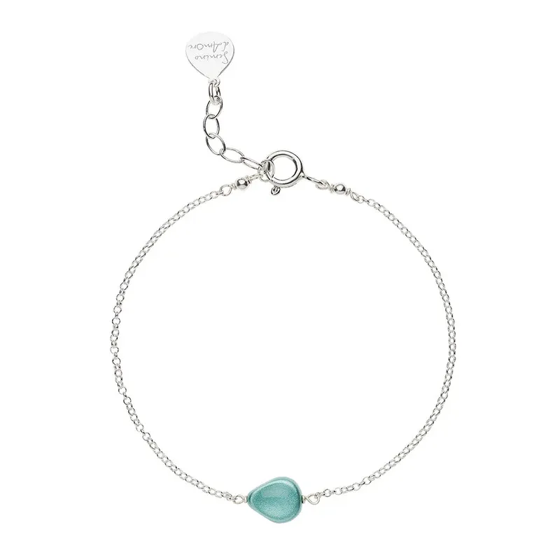 Bracciale Semino d'Amore Le Bleu Acquamarina Donna Rossoprezioso Bracciale Semino d'Amore Le Bleu Acquamarina Donna Rossoprezioso