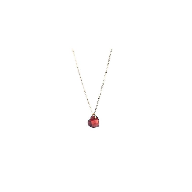 Girocollo 18KT Cuore Rosso Donna Maman et Sophie