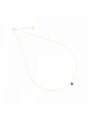 Girocollo 18KT Cuore Rosso Donna Maman et Sophie