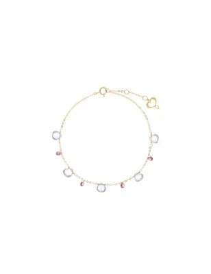 Bracciale 18KT Drops Ametista e Rodocrosite Donna Maman et Sophie - category_name - XDMG De Marchi Gianotti