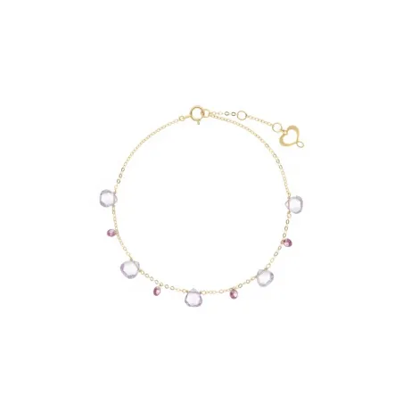 Bracciale 18KT Drops Ametista e Rodocrosite Donna Maman et Sophie - category_name - XDMG De Marchi Gianotti