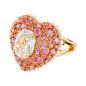 Anello COCKTAIL HYPERBOLA CUORE M50-55 Donna Swarovski