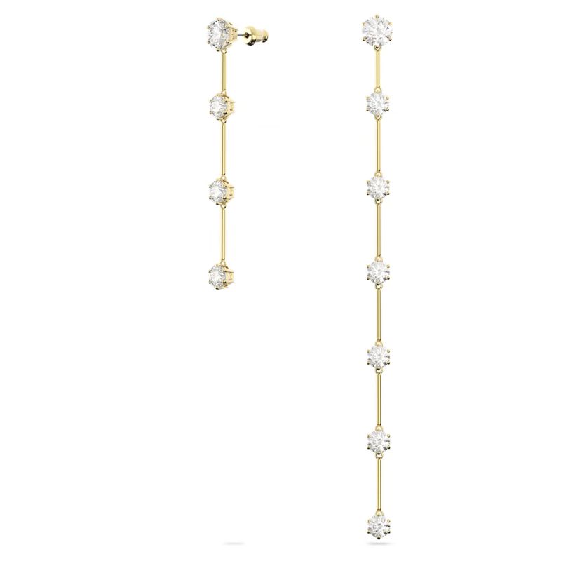 ORECCHINI PENDENTI GOLD DONNA SWAROVSKI CONSTELLA ORECCHINI PENDENTI GOLD DONNA SWAROVSKI CONSTELLA