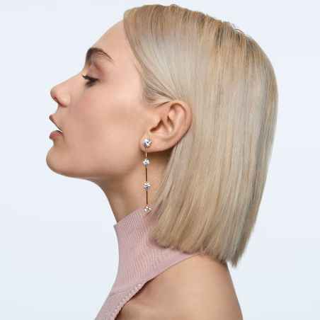 ORECCHINI PENDENTI GOLD DONNA SWAROVSKI CONSTELLA