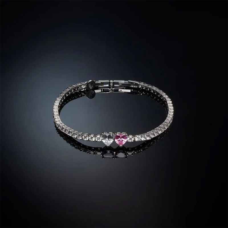 BRACCIALE 2 CUORI DONNA CHIARA FERRAGNI FIRST LOVE