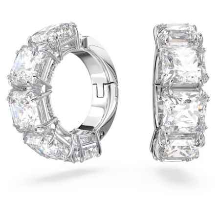 ORECCHINI MILLENIA A CLIP BIANCHI DONNA SWAROVSKI 