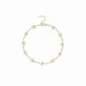 Bracciale in Ottone Dorato con Margherite Donna Amen Bracciale in Ottone Dorato con Margherite Donna Amen