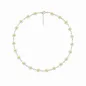 Collana in Ottone Dorato con Margherite Donna Amen Collana in Ottone Dorato con Margherite Donna Amen