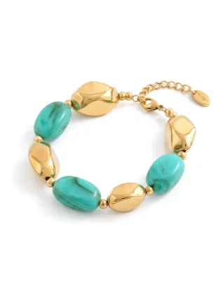 Bracciale Atollo con Pietre Turchesi Donna Amen
