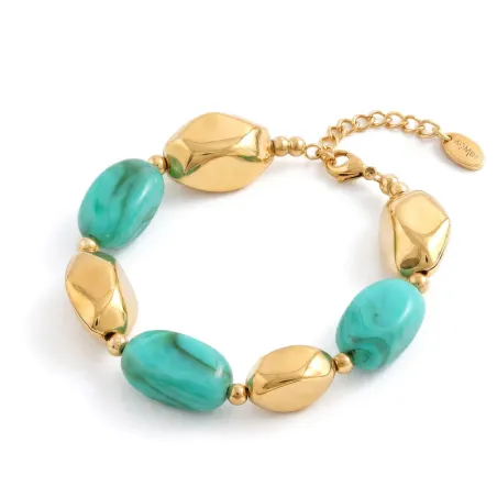 Bracciale Atollo con Pietre Turchesi Donna Amen