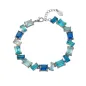 Bracciale Laguna e Zirconi dalle Sfumature Blu Donna Amen