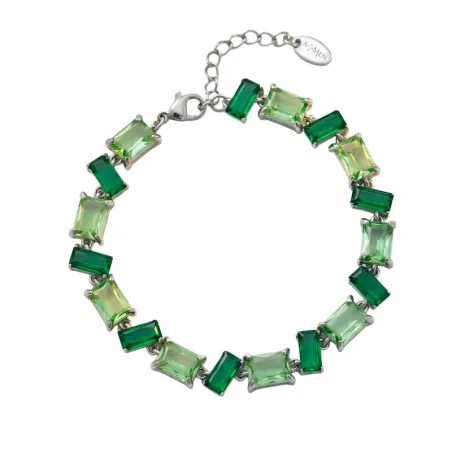 Bracciale Laguna e Zirconi dalle Sfumature Verde Scuro Donna Amen - category_name - XDMG De Marchi Gianotti