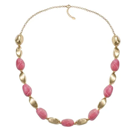 Collana Atollo in Acciaio Dorato con Pietre Corallo Donna Amen - category_name - XDMG De Marchi Gianotti