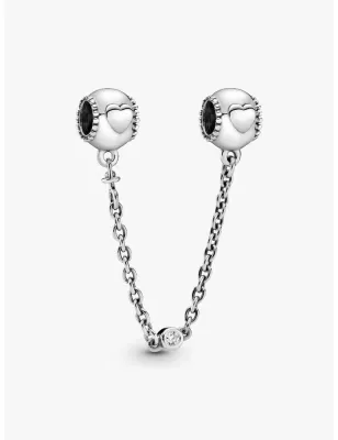 Catena di Sicurezza Cuori in Rilievo Donna Pandora - category_name - XDMG De Marchi Gianotti