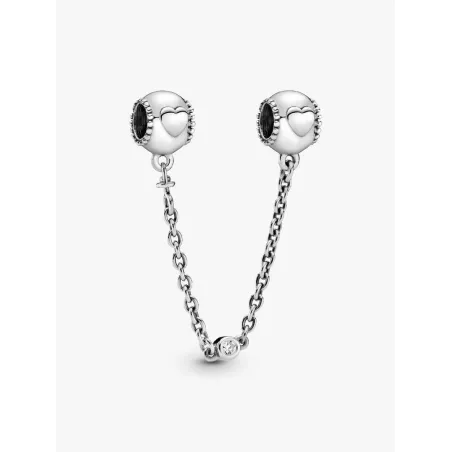Catena di Sicurezza Cuori in Rilievo Donna Pandora - category_name - XDMG De Marchi Gianotti
