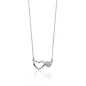 Collana Diamanti 375 Due Cuori Oro Bianco CLD4669X Donna Miluna Collana Diamanti 375 Due Cuori Oro Bianco CLD4669X Donna Miluna