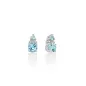 Orecchini Gemma Cielo 375 Topazi Azzurri ERD2817X Donna Miluna