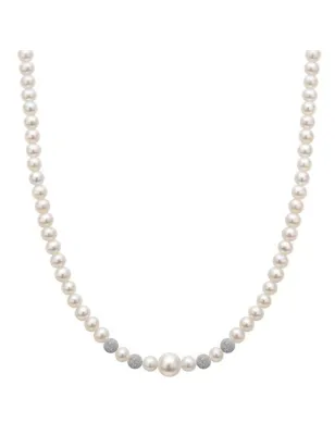 Collana Perle Boule Fantasia Freshwater 4-8mm PCL3080V Donna Miluna Le Perle - category_name - XDMG De Marchi Gianotti