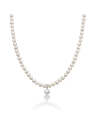 Collana Perle Oriente Pendente Diamante Oro PCL5528V Donna Miluna - category_name - XDMG De Marchi Gianotti