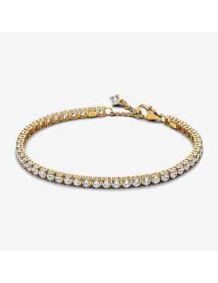 BRACCIALE TENNIS PLACCATO ORO DONNA PANDORA  561469C01-18 Pandora