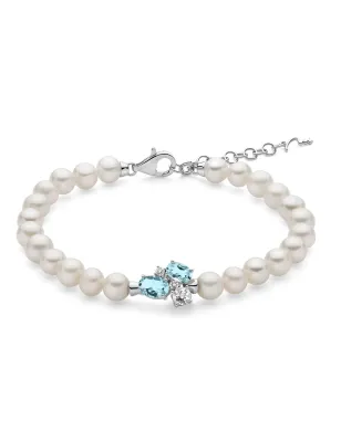 Bracciale Celestia Due Gemma del Cielo Topazi PBR3823 Donna Miluna - category_name - XDMG De Marchi Gianotti