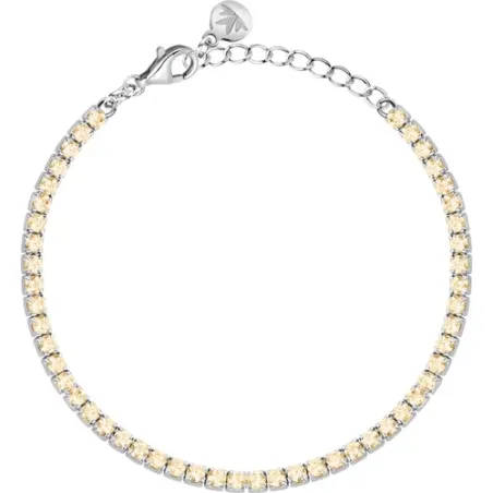 Bracciale Tennis Infinito con Zirconi Gialli Donna Morellato - category_name - XDMG De Marchi Gianotti