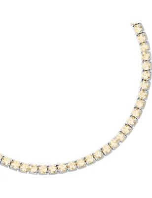 Bracciale Tennis Infinito con Zirconi Gialli Donna Morellato