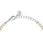 Bracciale Tennis Infinito con Zirconi Gialli Donna Morellato