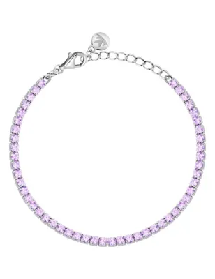 Bracciale Tennis Infinito con Zirconi Viola Donna Morellato - category_name - XDMG De Marchi Gianotti