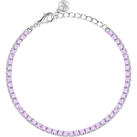 Bracciale Tennis Infinito con Zirconi Viola Donna Morellato - category_name - XDMG De Marchi Gianotti