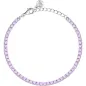 Bracciale Tennis Infinito con Zirconi Viola Donna Morellato Bracciale Tennis Infinito con Zirconi Viola Donna Morellato