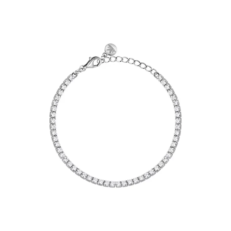 Bracciale Tennis Infinito con Zirconi Bianchi Donna Morellato
