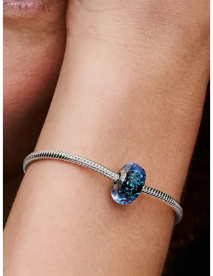 Charm Vetro di Murano, Oceano Blu Donna Pandora - category_name - XDMG De Marchi Gianotti