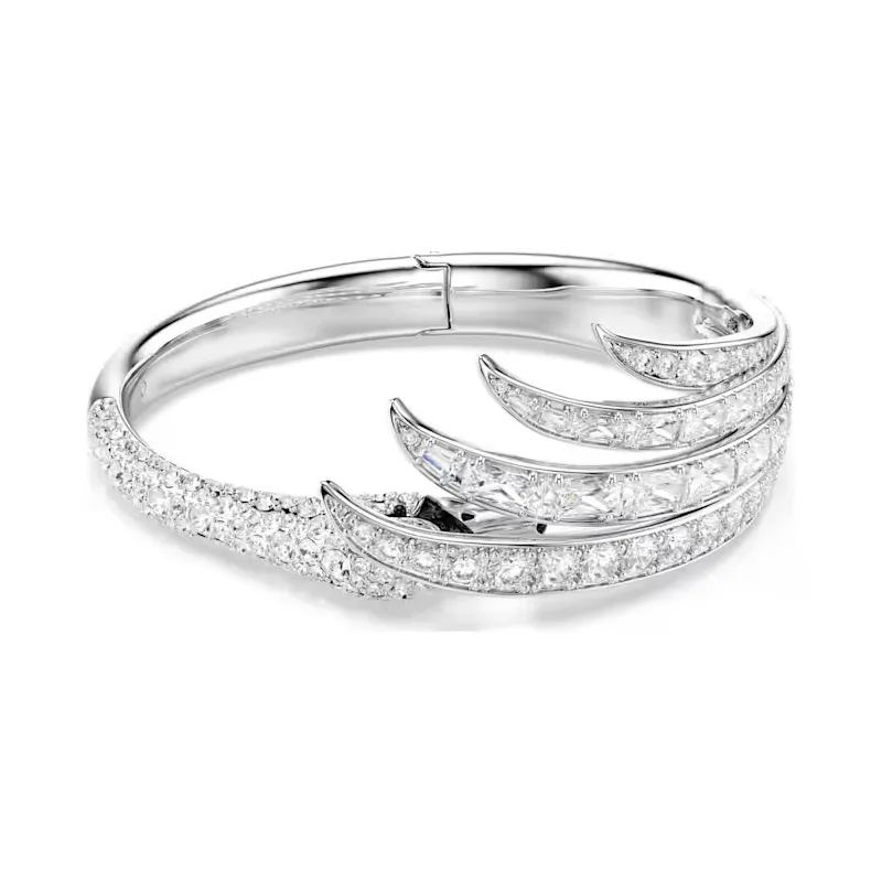Bracciale Rigido Vienna Cigno Bianco mis. M Donna Swarovski