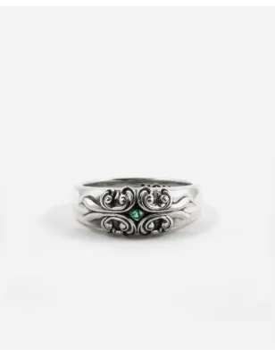 Anello Fedona Gotica Soledad con Pietra Verde Nove25 - category_name - XDMG De Marchi Gianotti