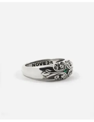 Anello Fedona Gotica Soledad con Pietra Verde Nove25 - category_name - XDMG De Marchi Gianotti